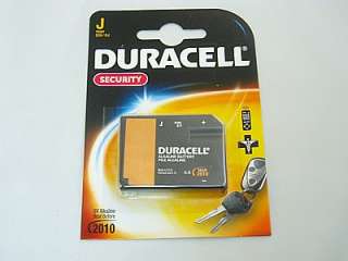 Duracell J Cell 6v Alkaline Battery 4LR61 7K67 539 KJ  
