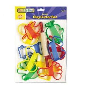  Creativity Street® Clay Cutter Set CUTTER,CLAY,10 SHAPES 