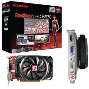    Selected Radeon HD6670 1GB By Diamond Multimedia Electronics