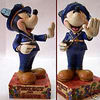   figurine walt disney mickey policier