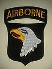 US 101ST WW2 AIRBORNE PARA SCREAMING EAGLES PATCH EMB