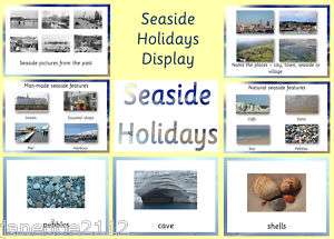   HOLIDAYS DISPLAY   Heading, posters vocab etc Teaching Resources