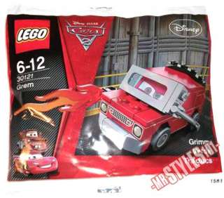 LEGO DISNEY CARS 2  GREM WITH/IN WELDING GEAR PROMO SET 30121  NEW 