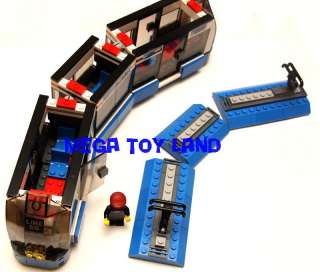 Lego City Blue Tram Train From 8404  