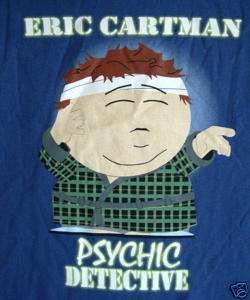 Licensed South Park shirt Cartman, Psychic PI    lg  