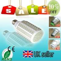 LED 60 GU10 LED White Light Bulbs = 50Watt halogen  