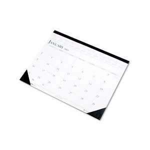   House of Doolittle Two Color Dated Monthly Desk Pad Calendar Home