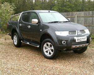 2012 Mitsubishi L200 Barbarian Double Cab LB Diesel 6 Speed Automatic 