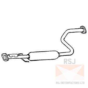 MG ROVER 45 1.4 1.6 99 05 Exhaust Centre Box RR319B  