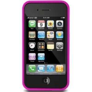  Jwin Iluv Silicone Trim Case With Dual Films For Iphone 4 