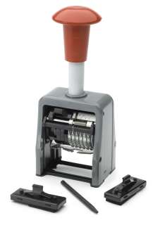 TRODAT 5756 PLASTIC AUTOMATIC NUMBERER RUBBER STAMP  