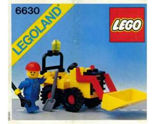 LEGO 6630 Pala Meccanica Escavatore Legoland City Giocattolo