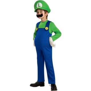 Super Mario Bros. Luigi Deluxe Toddler / Child Costume, 65027 