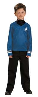 Standard Kids Star Trek Blue Shirt Costume   Star Trek Costumes