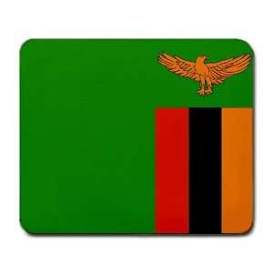  Zambia Flag Mouse Pad