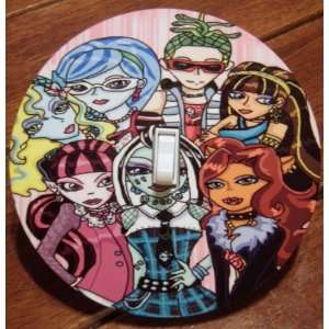 MONSTER HIGH Light switch Cover 5 Inch Round (12.5 cms) Switch plate 