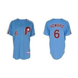 Philadelphia Phillies #6 Ryan Howard Sky Blue 2011 MLB Authentic 