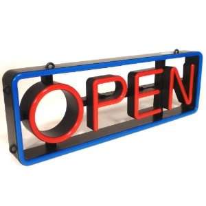  Dual Hanging LED Open Sign