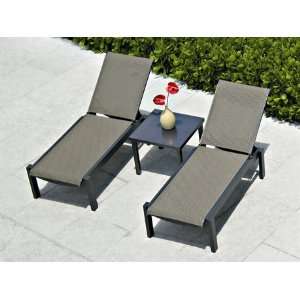   Mgp Sling Pool Patio Recycled Plastic Lounge Set Patio, Lawn & Garden