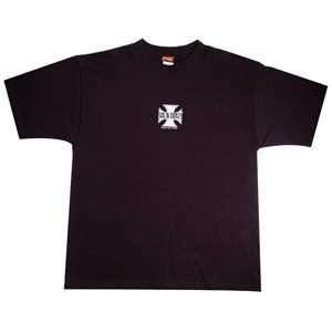    Mens, S/S T Shirt, Iron Cross, Black/Gunmetal, XXL