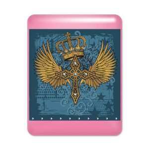  iPad Case Hot Pink Angel Winged Crown Cross Everything 