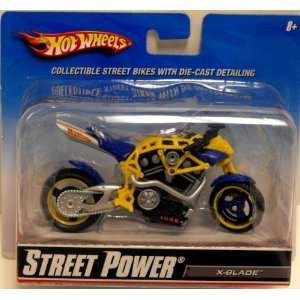  Hot Wheels Street Power Street Bikes   X Blade Toys 