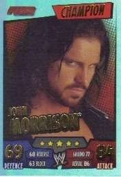 WWE Slam Attax Rumble Champion Card 05 John Morrison  