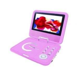    iView 760PINK 7 Inch Portable DVD Player  Pink Electronics