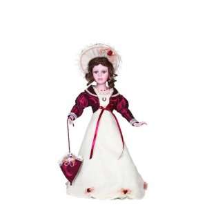  ALICE 16 Porcelain Victorian Doll By Golden Keepsakes 