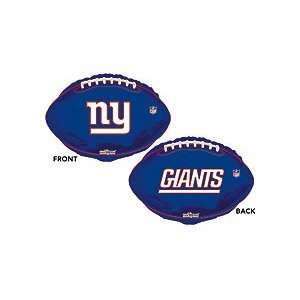   York Giants Football Logo 18 Mylar Balloon
