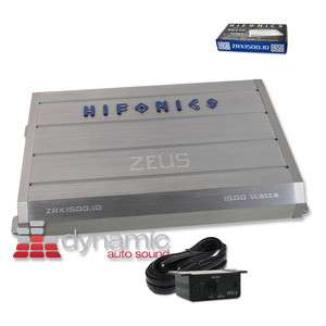 HIFONICS ZRX1500.1D ZEUS SERIES CLASS D CAR MONOBLOCK AMPLIFIER AMP 