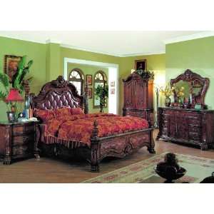   Yuan Tai Zachary 3 Pc Queen Bedroom Set 2 Night Stands