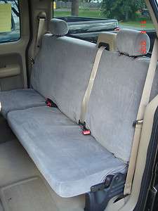 2004 2008 Ford F150 xcab Truck 2nd Row Exact Seat Covers in Conceal 