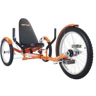 Mobo TriTon 20 3 WHEEL Trike Tricycle RECUMBENT Orange 818997003542 