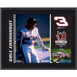  Dale Earnhardt Plaque  Details #3 Goodwrench Car, Hall 