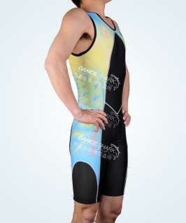Mens bodysuit racing Triathlon Tri suit 4514 L XL 2XL  
