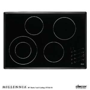  Dacor ETT3041B 30 Inch Smoothtop Cooktop Appliances