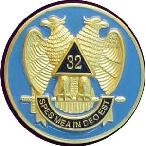  32nd Degree Scottish Rite Masonic Car Bumper Sticker 