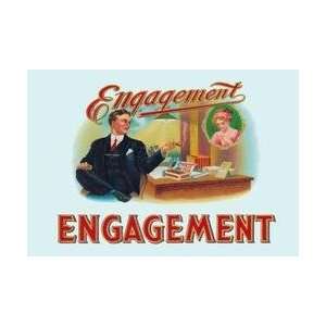  Engagement Cigars 12x18 Giclee on canvas