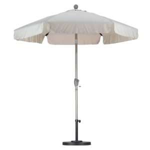  Aluminum 7.5 foot Antique Beige Umbrella with stand Patio 