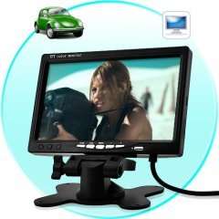 Inch HD LCD monitor   In Car Headrest or Stand New  
