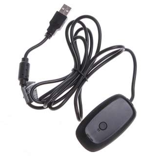 PC Wireless Gaming Receiver For XBOX 360 F1201B New Black  