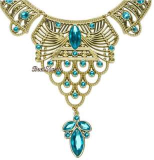   Aladdin Princess Jasmine 3PC COSTUME JEWELRY NECKLACE EARRINGS Set