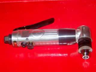 REVERSIBLE 90° ANGLE AIR DRILL 3/8 CHUCK H D TOOLS  