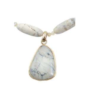  Barse Bronze African Opal Pendant Necklace Jewelry