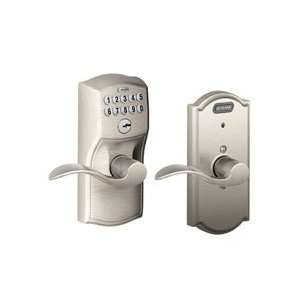   Camelot Built in Alarm Keypad Lock with Accent Lever