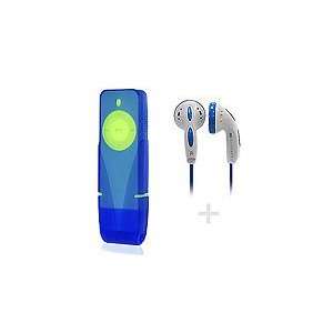  iSkin Shuffle Duo Athletic Blue (OverSkin) / Energy Green 
