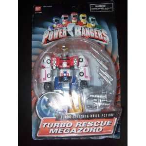  Bandai Power Rangers Turbo Rescue Megazord Toys & Games