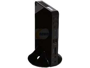    0H0W B AE QB Intel Pineview D Black Mini / Booksize Barebone System