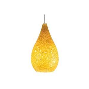 Energy Efficient Brulee One Light Pendant Shade Amber, Mounting Type 